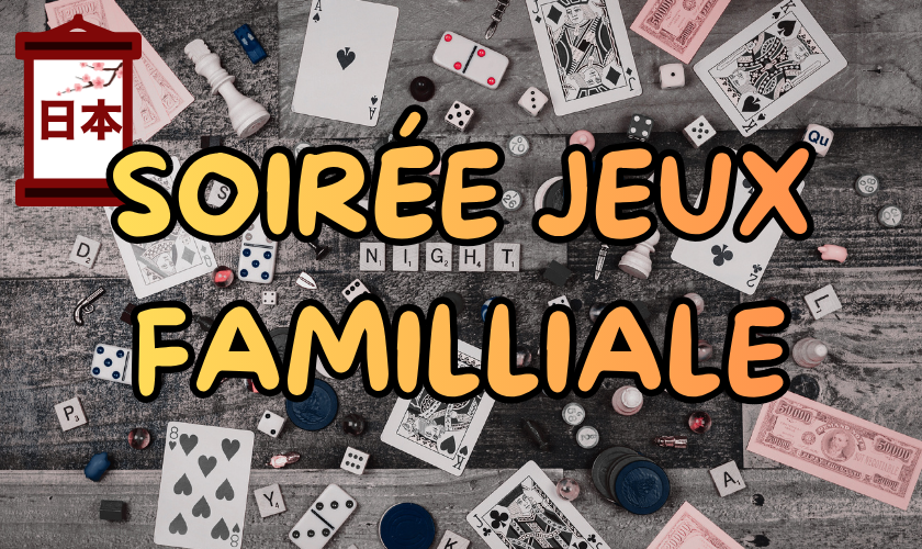 Affiche de la soirée jeux 